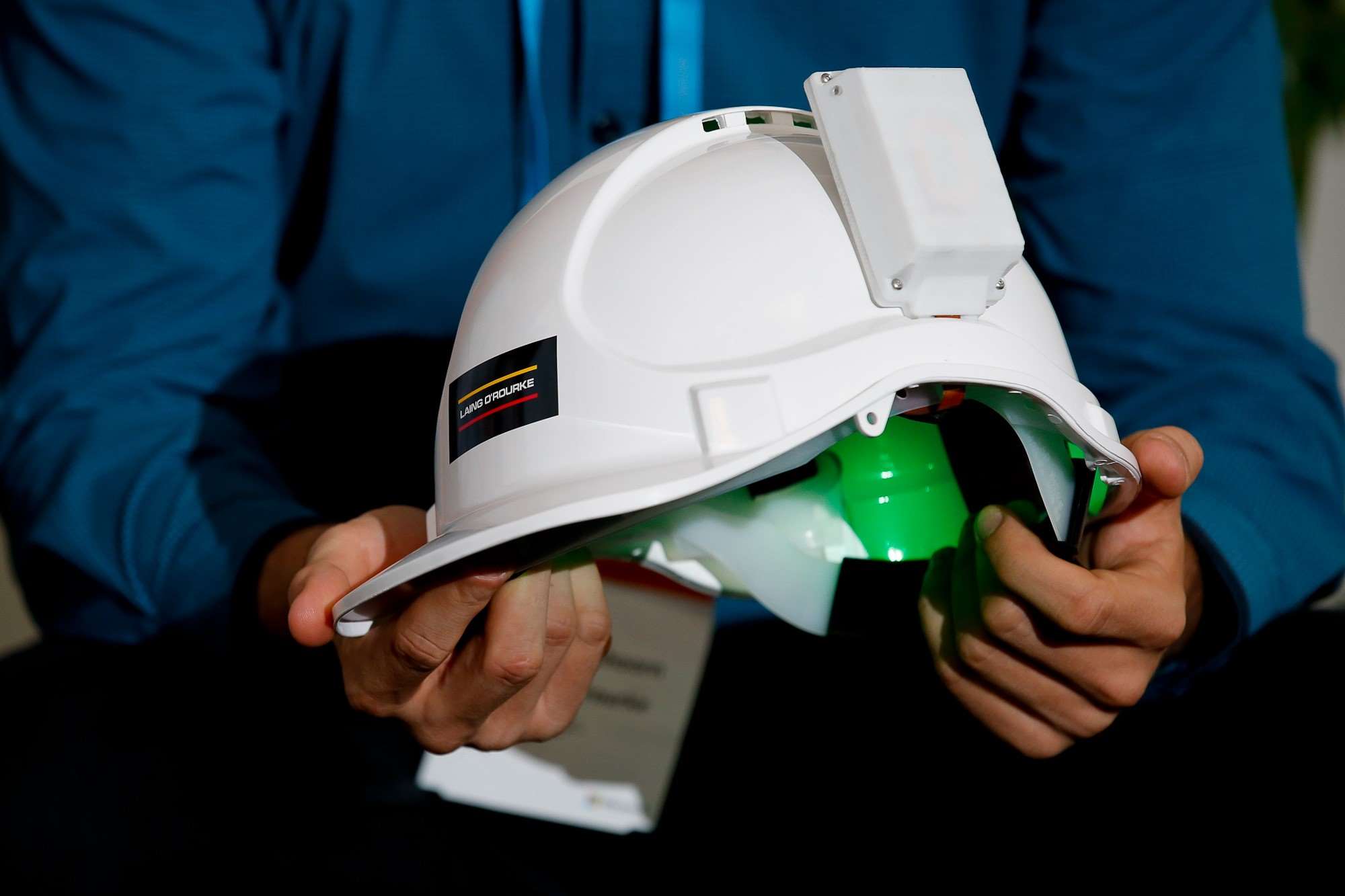 Laing O'Rourke brings IoT to hard hats Features IoT Hub